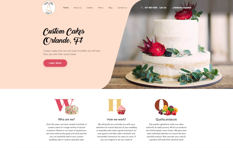 Custom Cakes Orlando Fl Web Design and Marketing - Florida Web